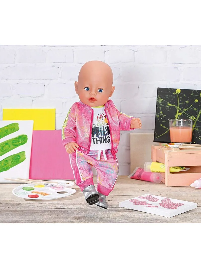 BABY Born Deluxe Trendiges Pink Set 43cm - N/A