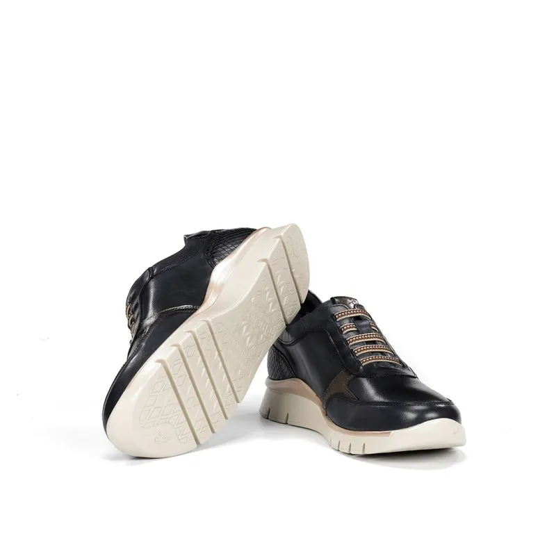 basket femme fluchos F0274 habana oceano