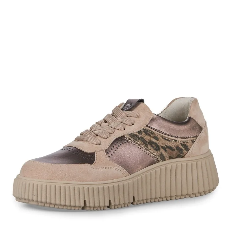 Basket femme tamaris 1-23774-43 bronce comb