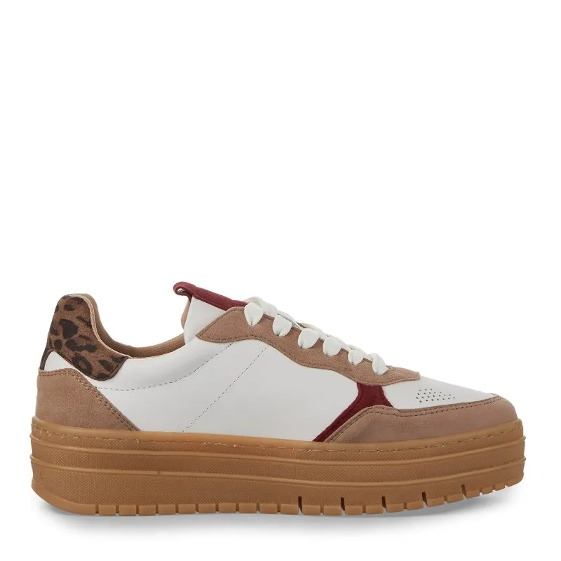 Basket tamaris en cuir 1-23773-43 beige comb