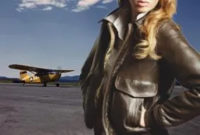 Blouson Aviatrice en cuir A-2 WASP By COCKPIT USA Réf W2567