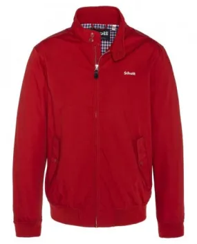 BLOUSON CABL1220 STARDUST rouge de chez SCHOTT