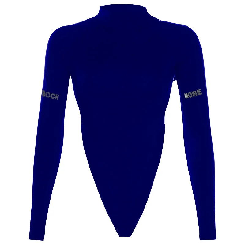 Body Col Montant Bleu Rock More