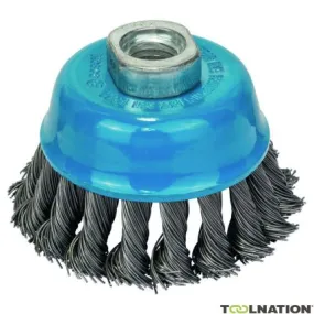 Bosch Bleu Accessoires 1608622029 Brosse métallique 75 mm, tressée M14