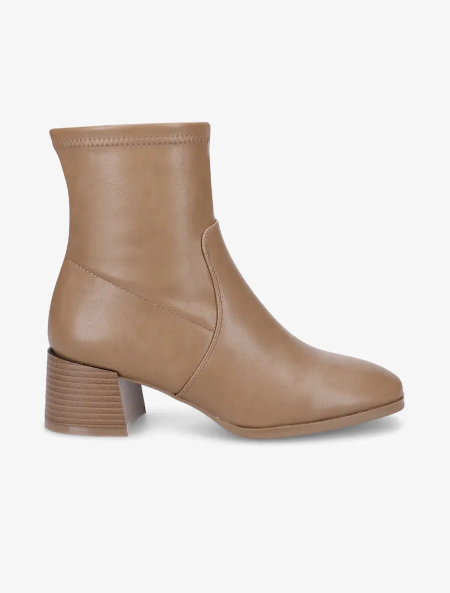 Bottines classiques souples - Taupe
