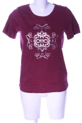 bpc selection T-shirt rose imprimé avec thème style décontracté