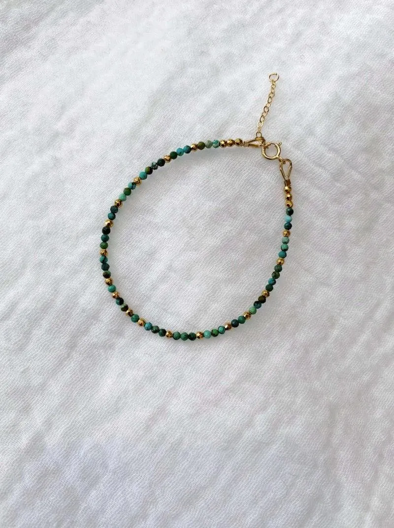 Bracelet en turquoise - Tiny stones Bliss