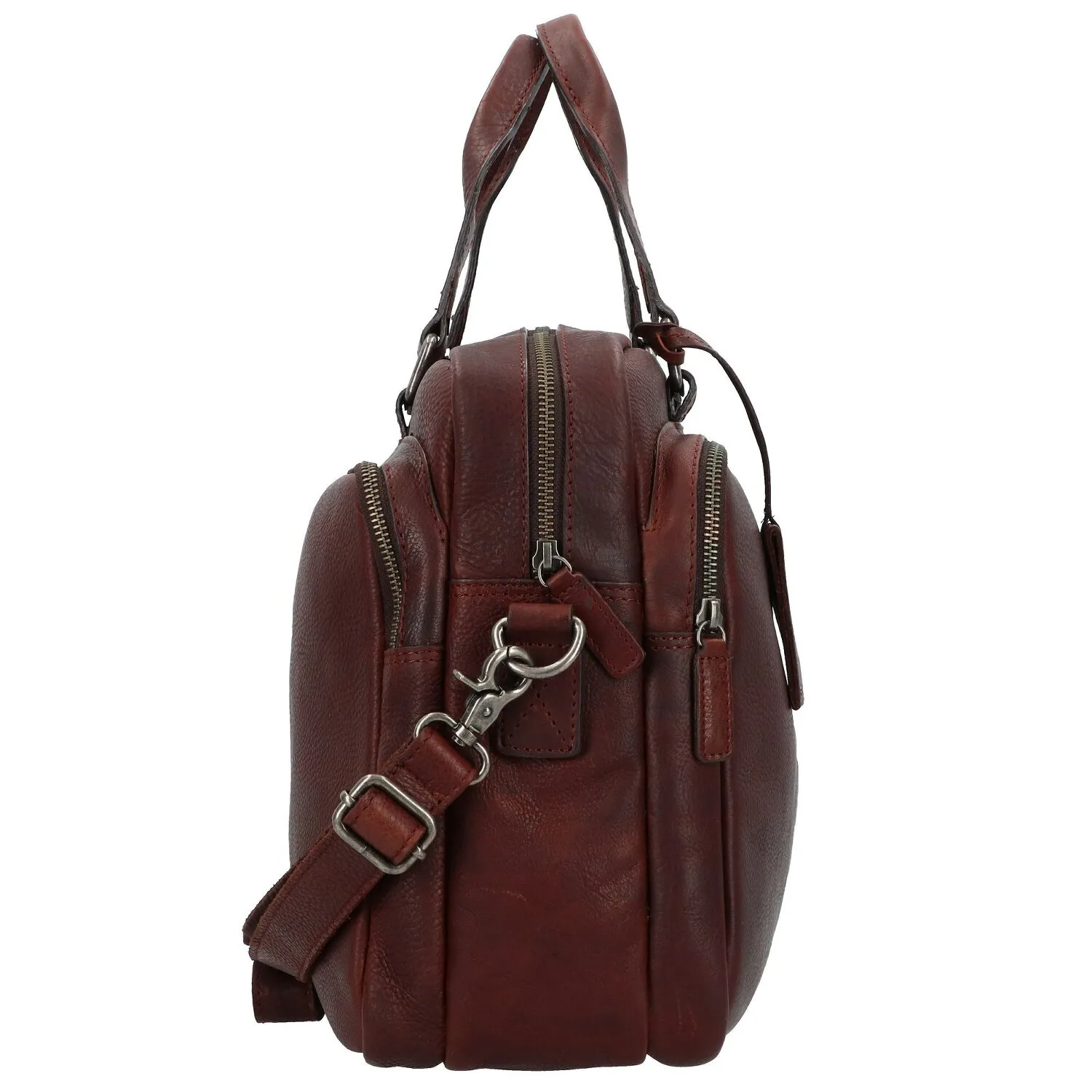 Burkely Antique Avery Porte-documents en cuir 40 cm Compartiment pour ordinateur portable