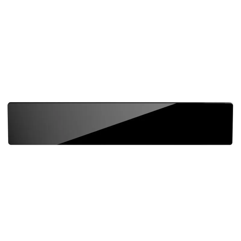 CAMPAVER nativ Radiateur Plinthe 1000W Verre massif Noir astrakan (K161425)