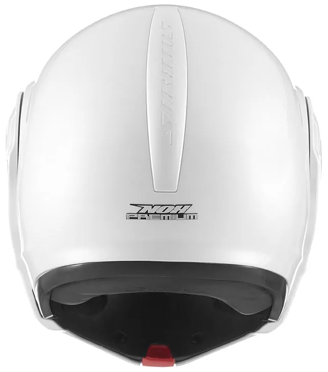 Casque Nox Premium Stratos blanc perle, casque modulable