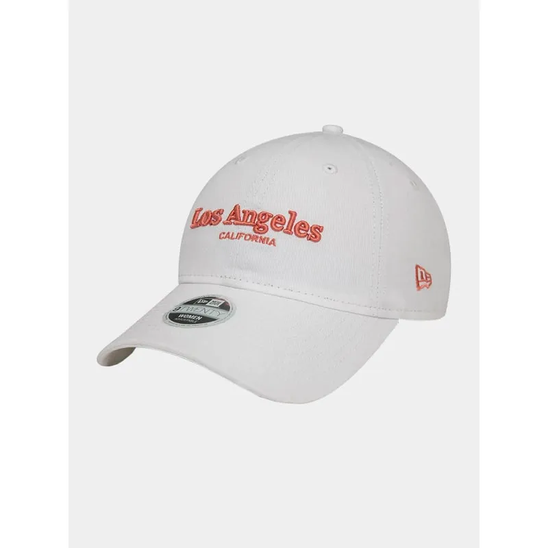 Casquette 9twenty wordmark los angeles blanc femme - New Era | wimod
