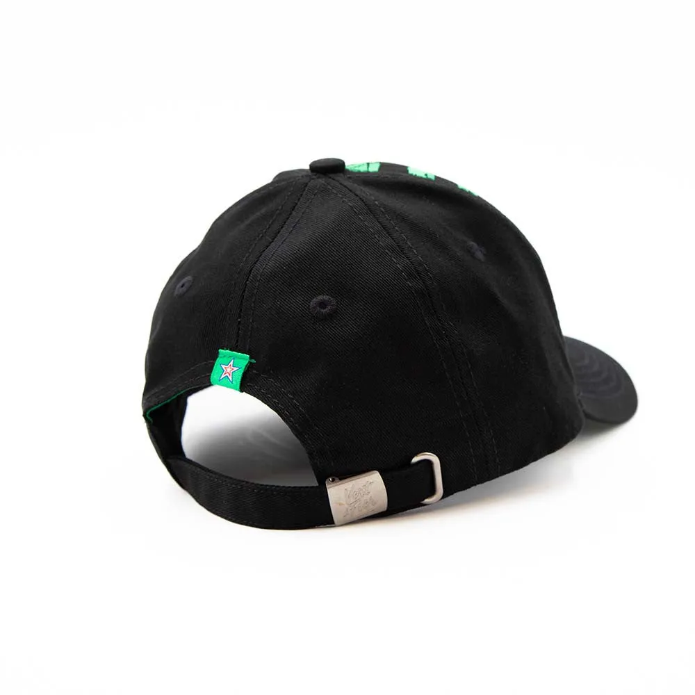 CASQUETTE ENFANT ASSE PANTHERE NOIRE ET VERTE