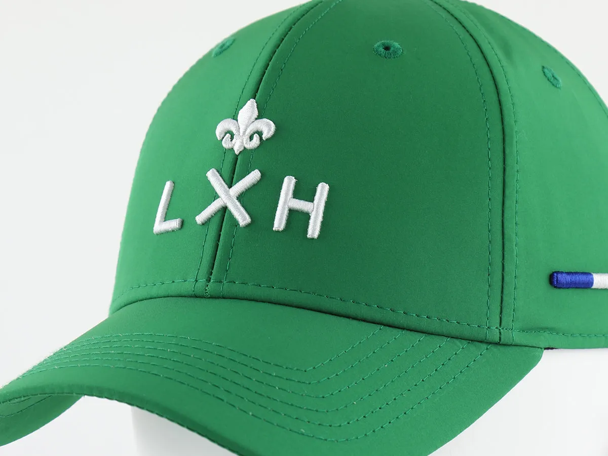 Casquette  Héritage  Nylon Vert Bottega