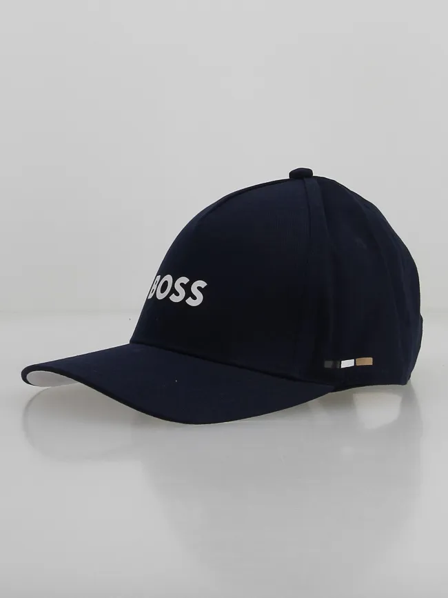 Casquette logo cargot bleu marine enfant - Boss | wimod