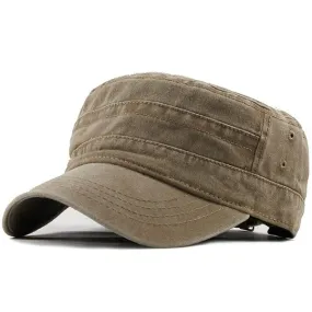 Casquette Militaire Kaki