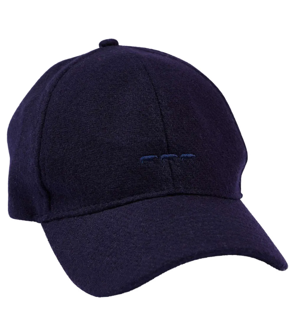 Casquette Mise au Green laine  marine