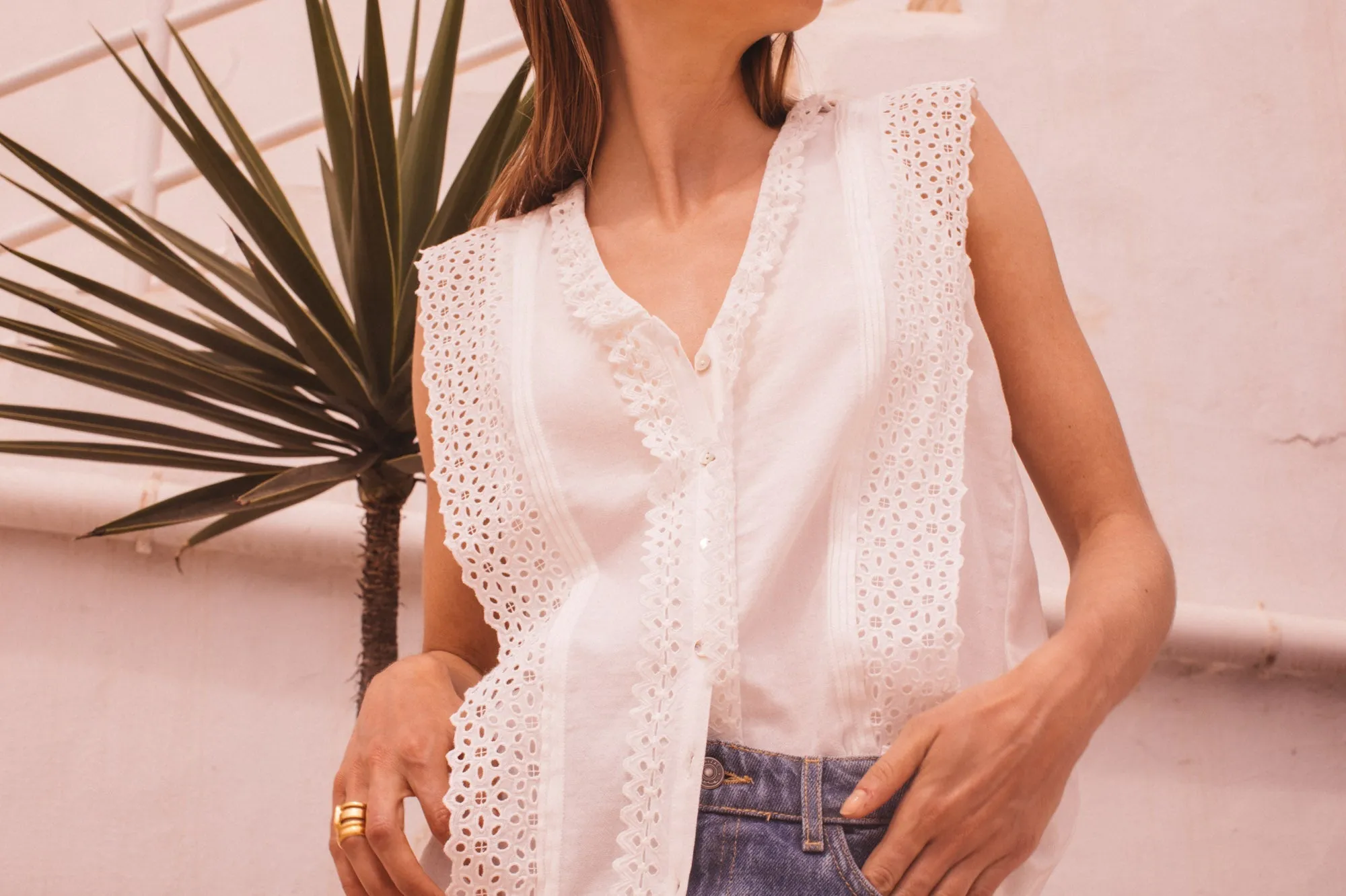 Chemise Java écru