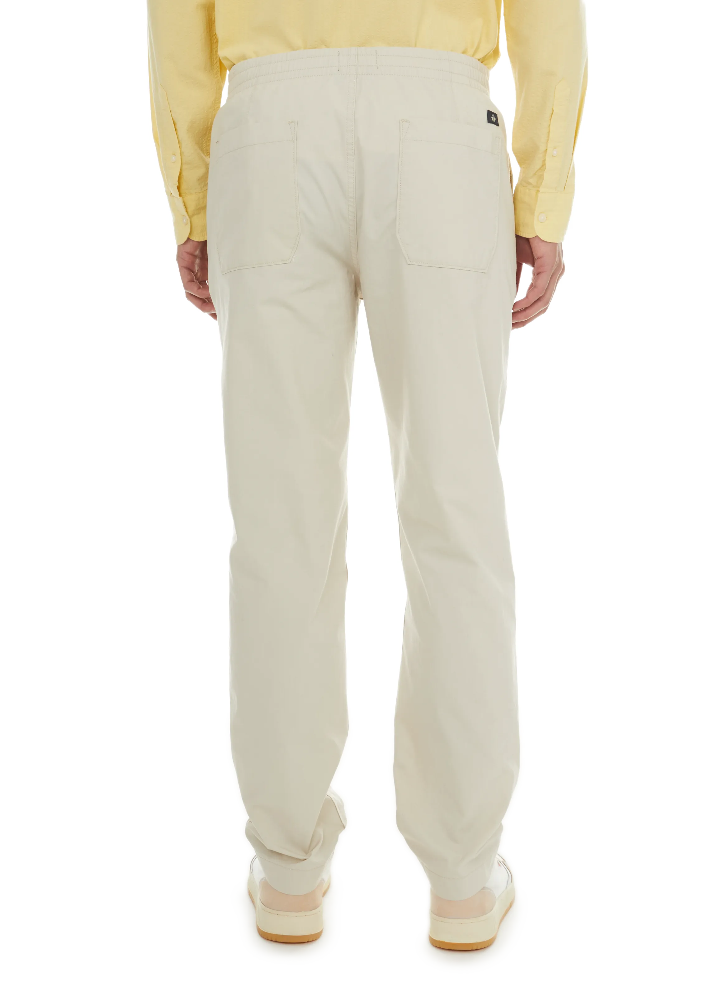 DOCKERS  Pantalon droit en coton - Blanc