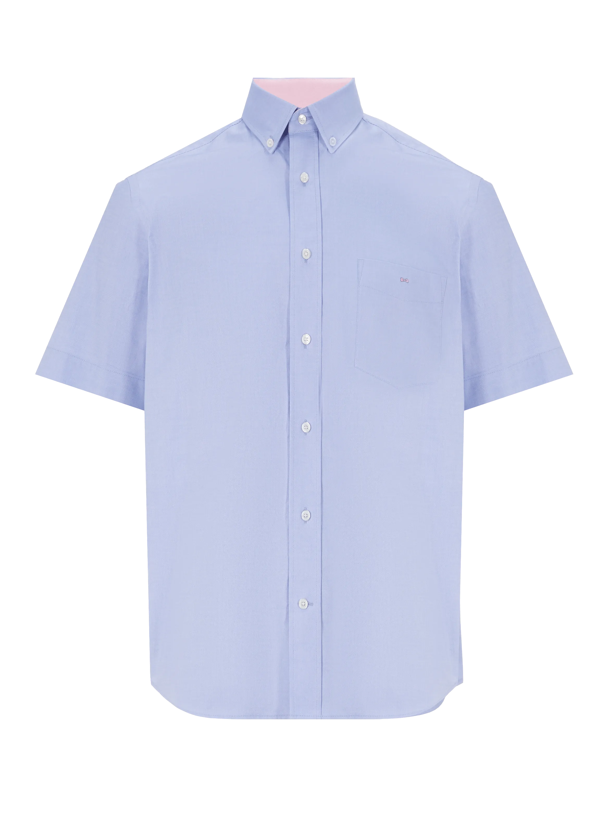 EDEN PARK  Chemise à manches courtes en coton - Bleu