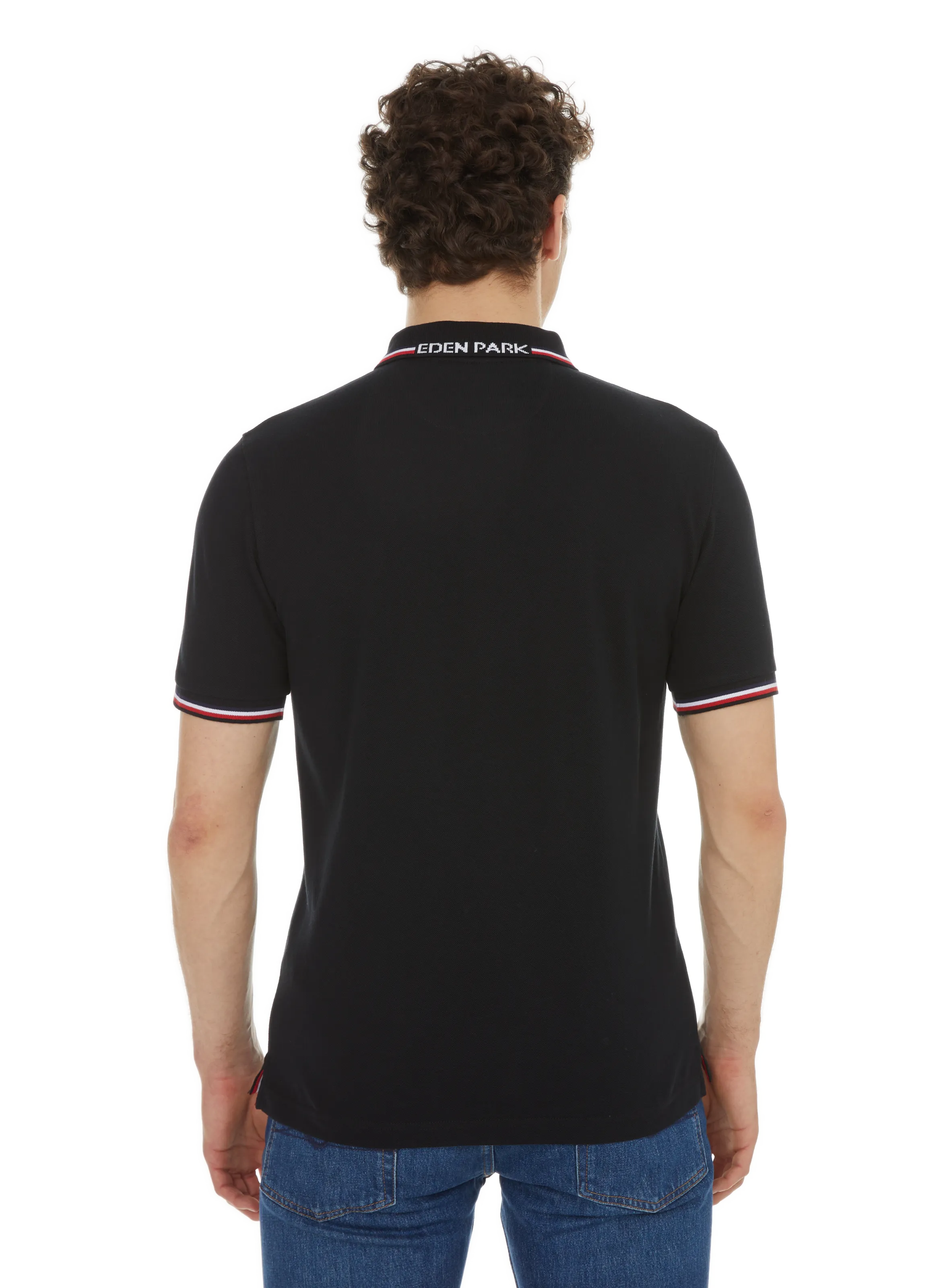 EDEN PARK  Polo en coton - Noir
