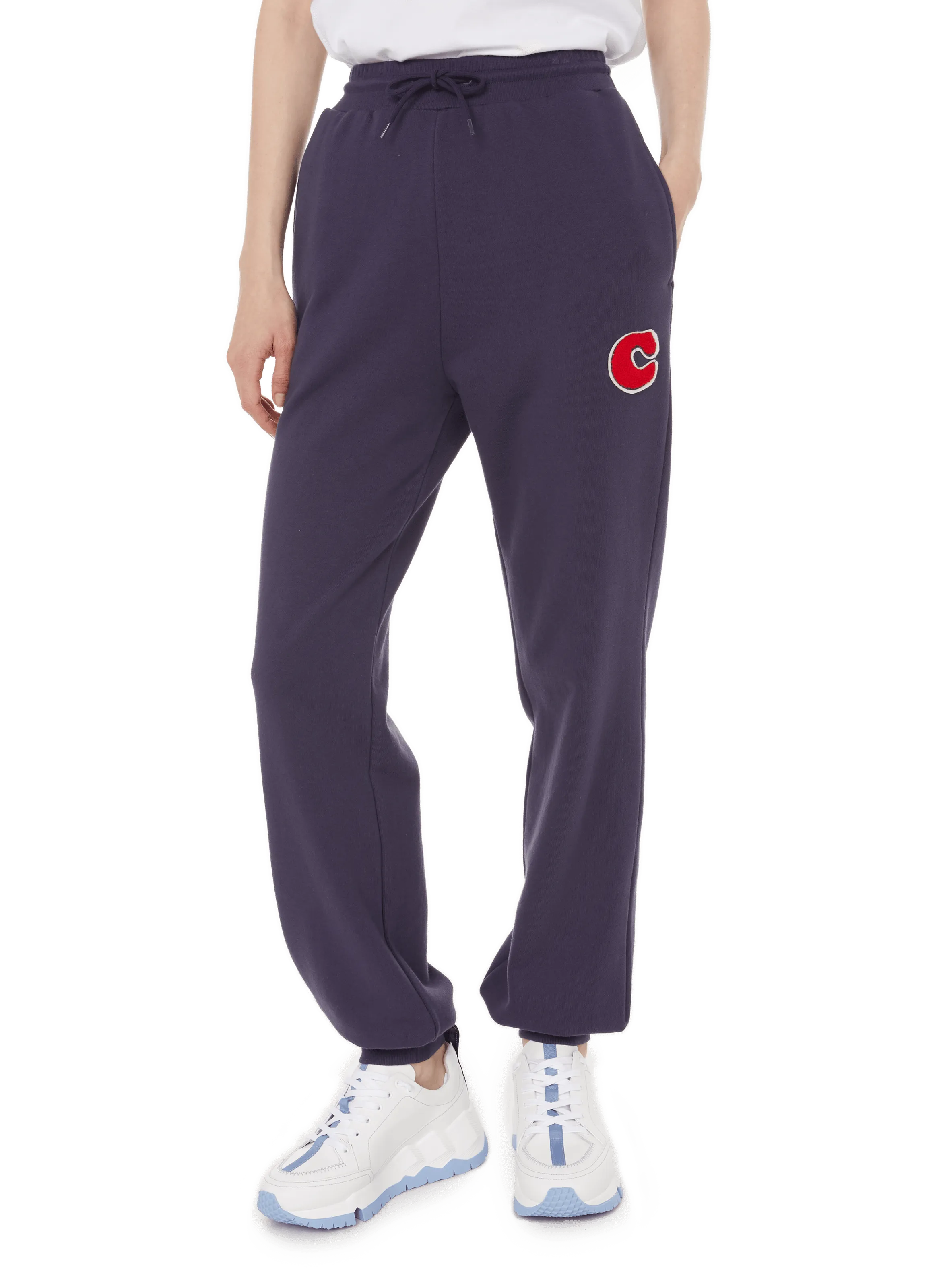 ETRE CECILE  Pantalon de jogging en coton - Bleu
