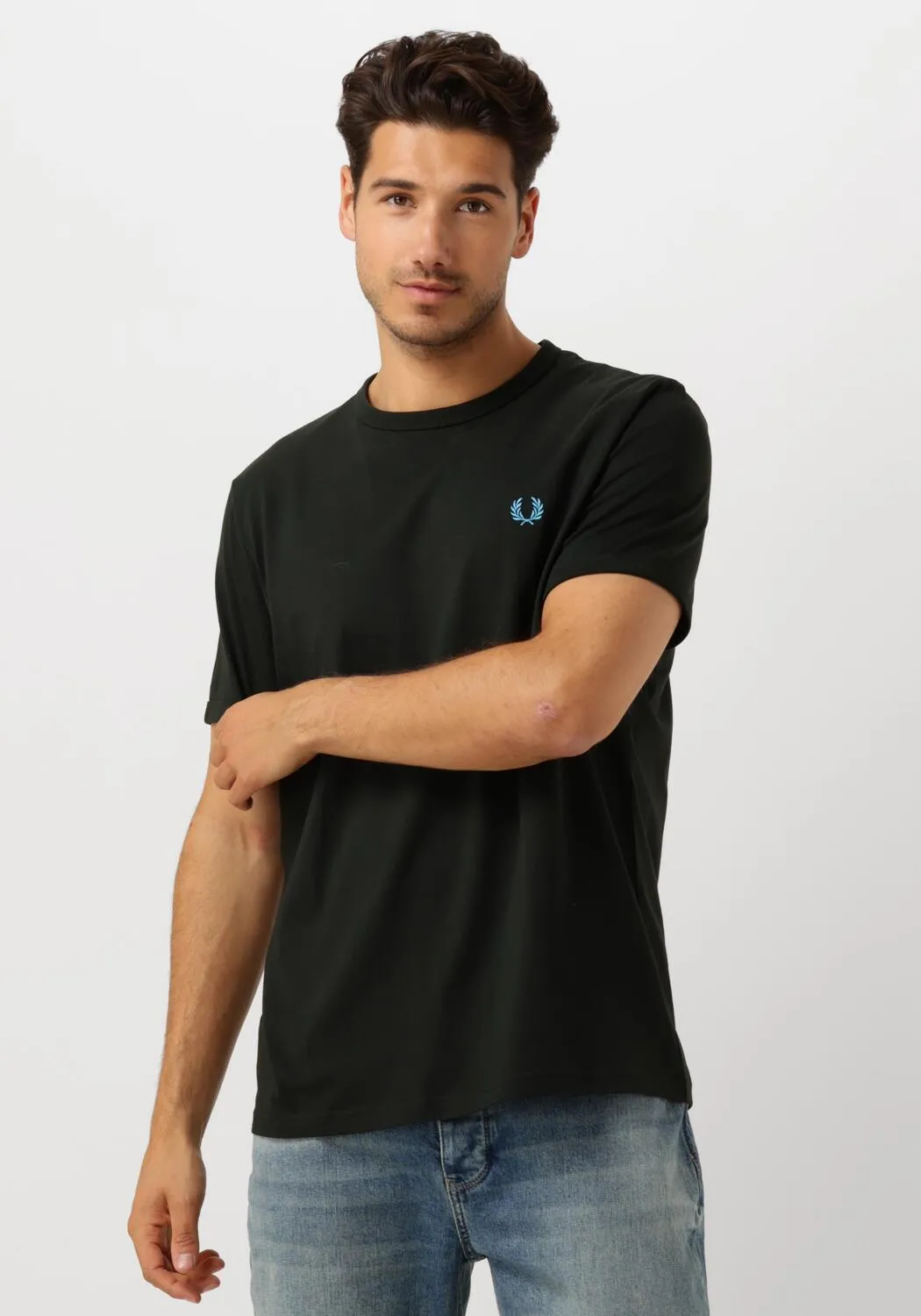 fred perry t-shirt ringer t-shirt en vert