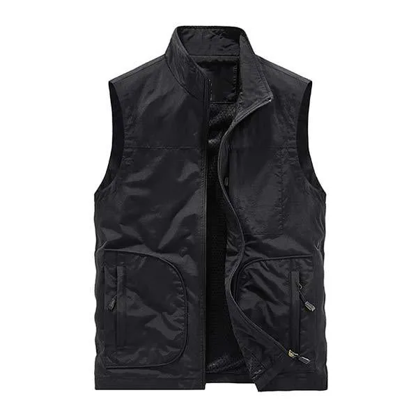 Gilet Décontracté Homme Style Rétro