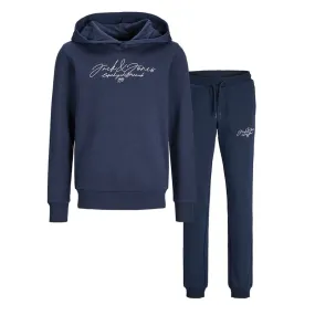JACK AND JONES Survêtements Scripted Garçon Bleu