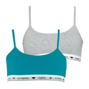Lot de 2 brassières Coton Ultra Doux by bleu - Athena