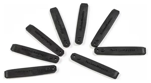 Lot de 8 Démonte Pneus Technomousse Noir