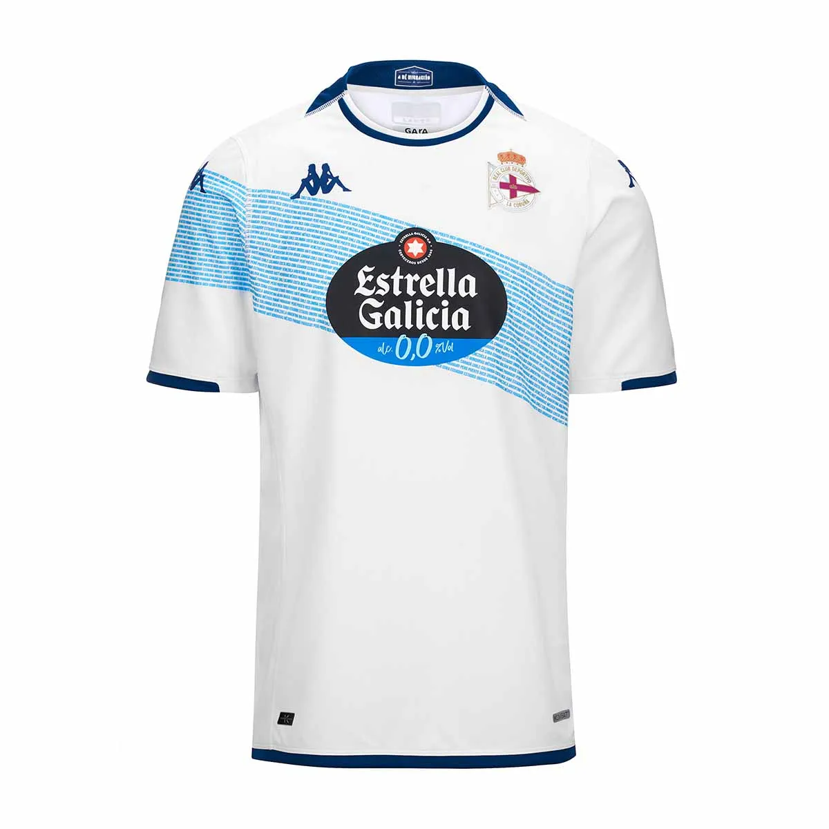 Maillot Kombat Third Deportivo 23/24 Blanc Enfant