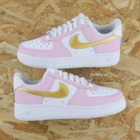 Or et rose (modèle au choix) - Air Force 1 custom