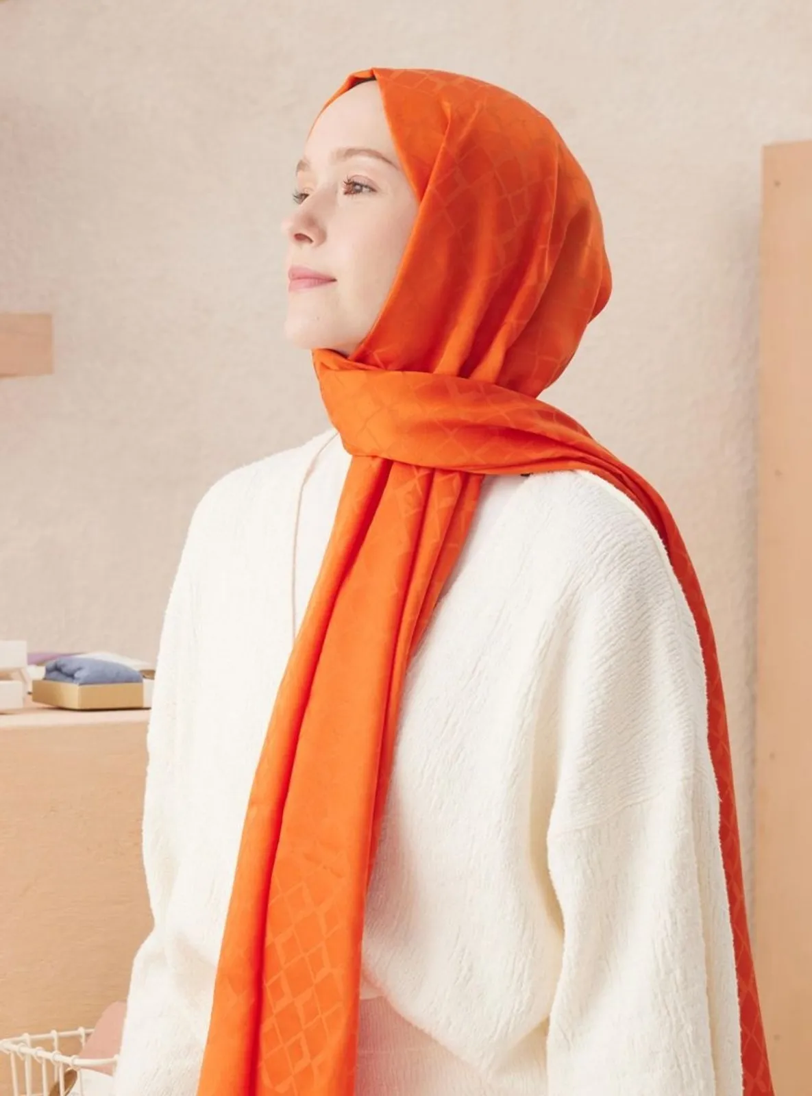 Orange - Shawl