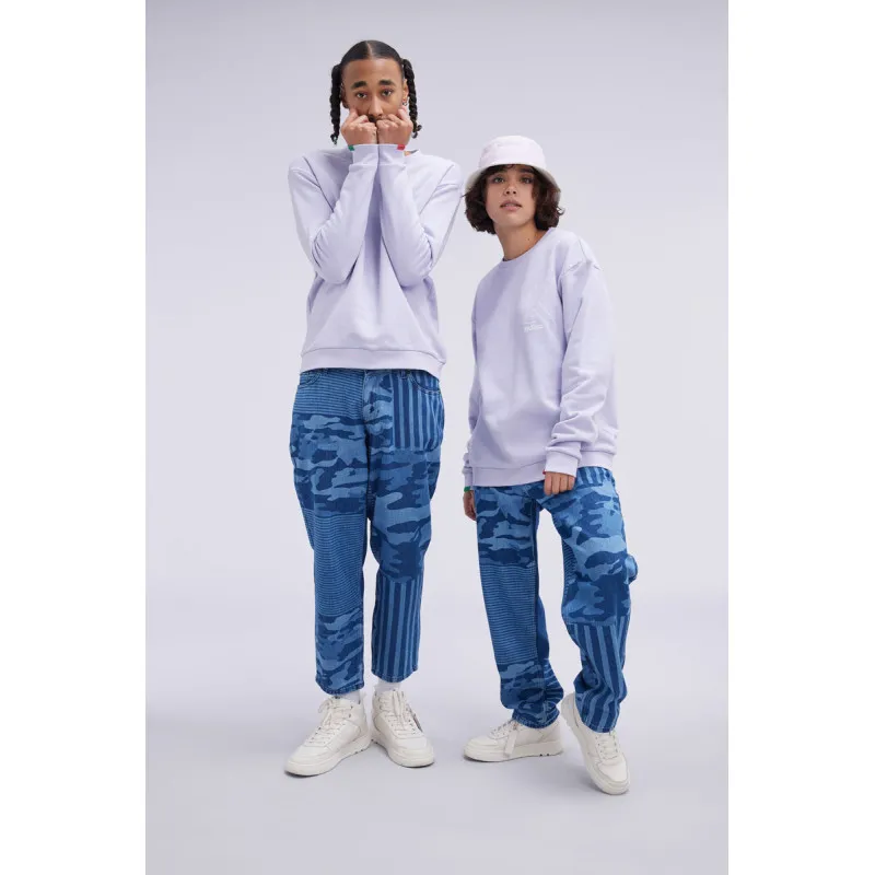 Organic Big K sweat - Sweat lilas unisexe - Kickers © Site Officiel