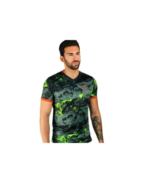 Padel chemise Castri Cobra noir Homme