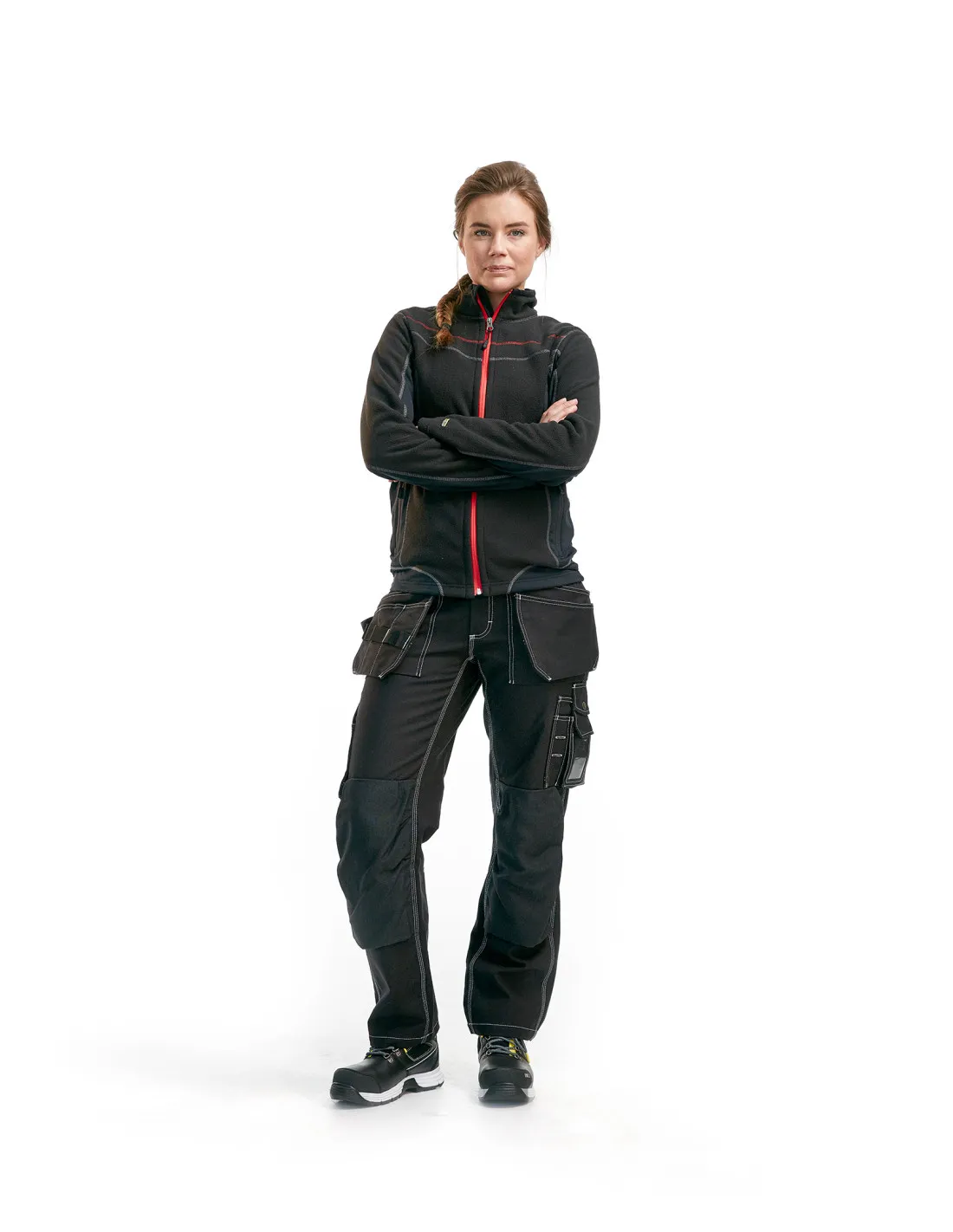 Pantalon Artisan Femme Noir | 154513709900 - Blaklader