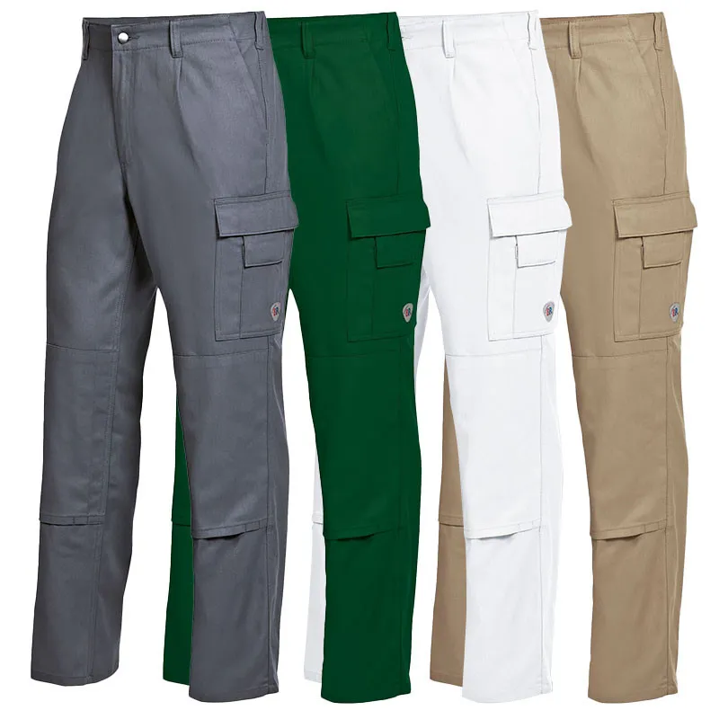 Pantalon de travail coton avec genouillères BIERBAUM PROENEN