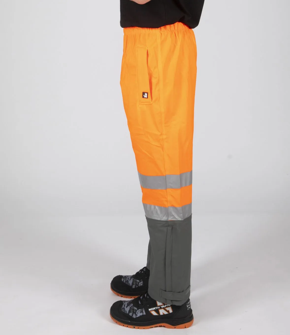 PANTALON DE TRAVAIL HAUTE VISIBILITÉ GRIFFIS ORANGE FLUO - Nine Worths by North Ways