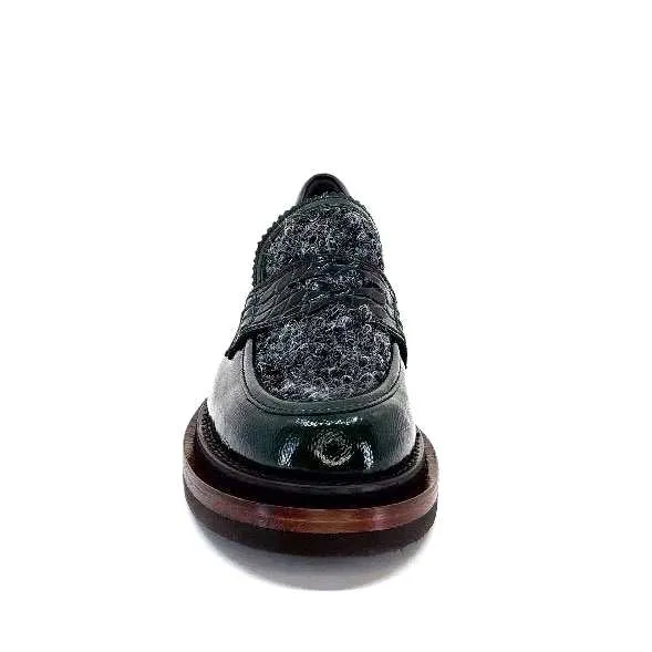 Pertini 32416 D8 Cuir Vernis Vert