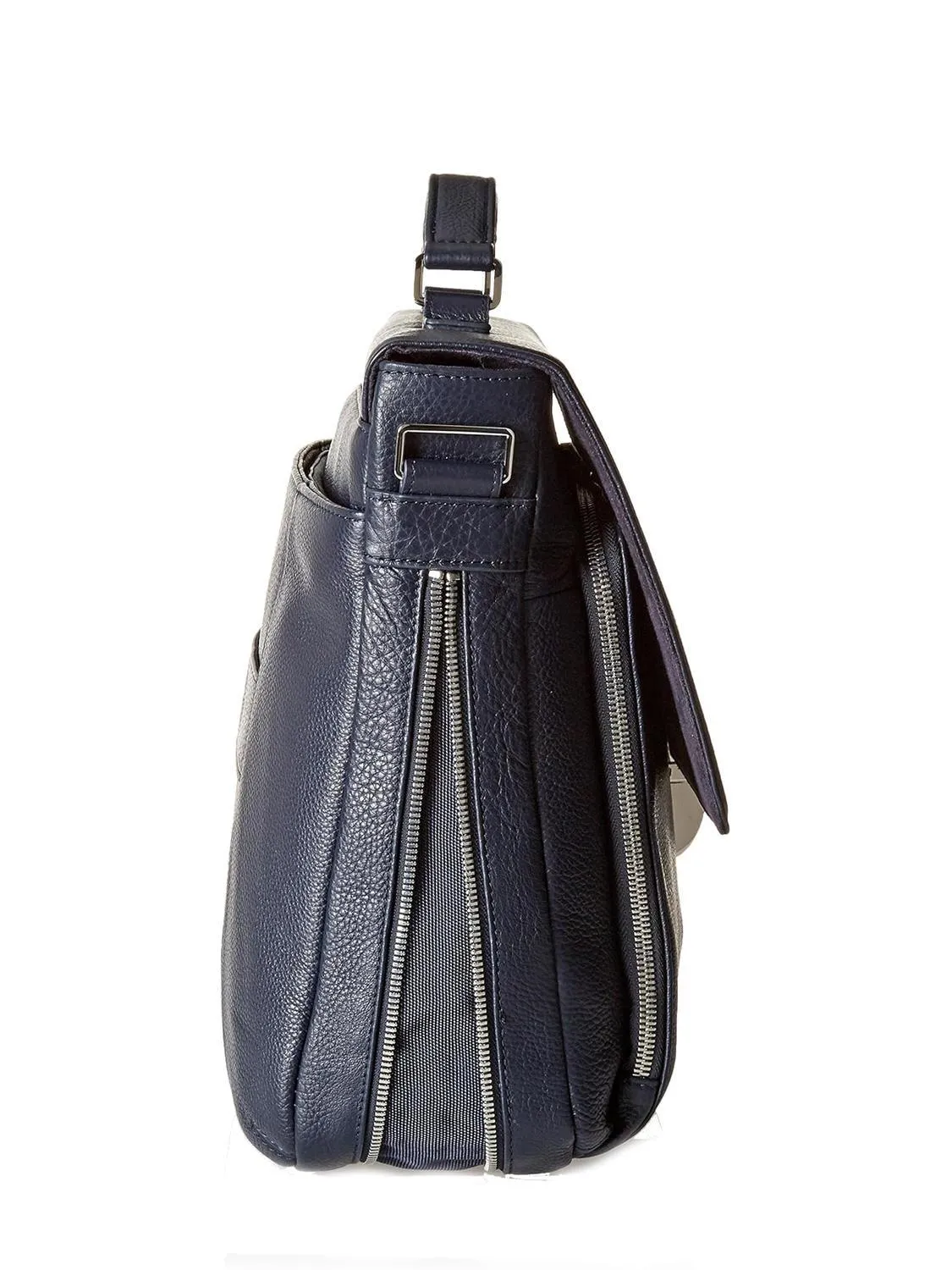 Piquadro Modus Porte-Documents En Cuir Pour Ordinateur Portable 15" Exp Bleu - Achetez À Prix Outlet!