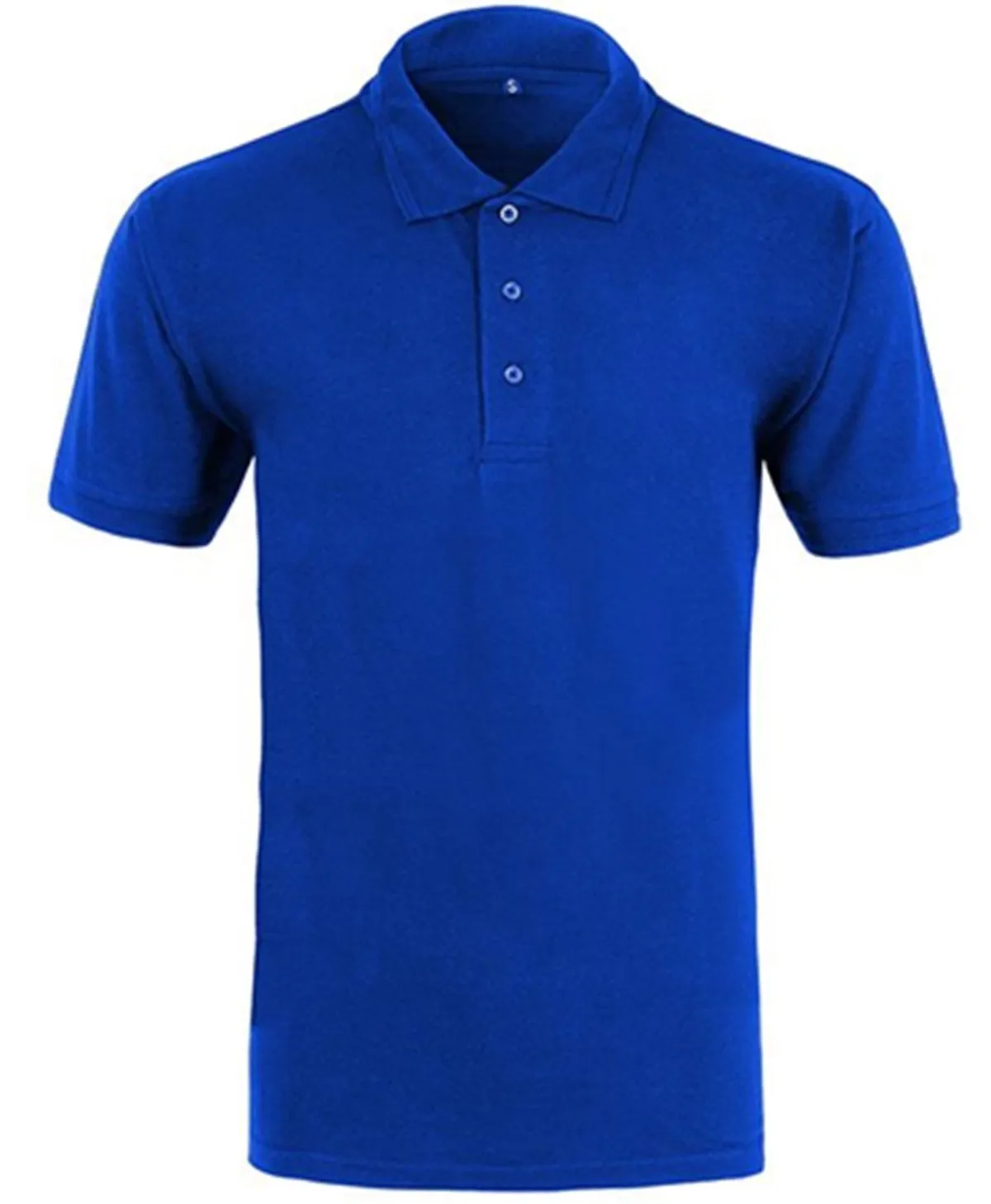Polo manches courtes bio et recyclé - Unisexe - CYBPOLOU1 - bleu roi 
