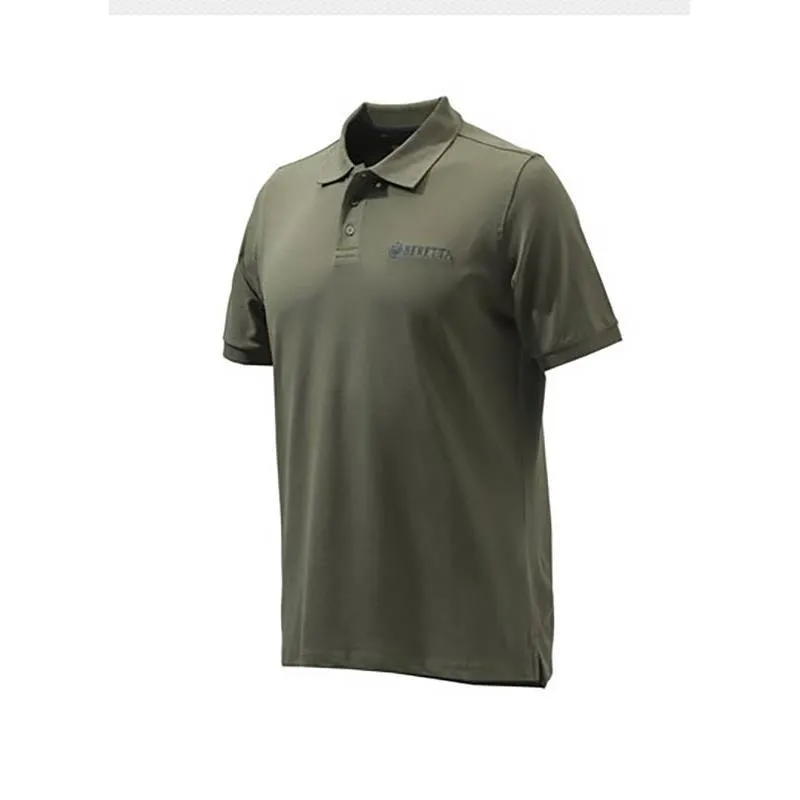 POLO MANCHES COURTES HOMME BERETTA CORPORATE POLO - VERT