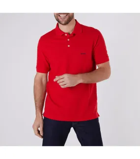 Polo Mise au Green Pamob en coton rouge