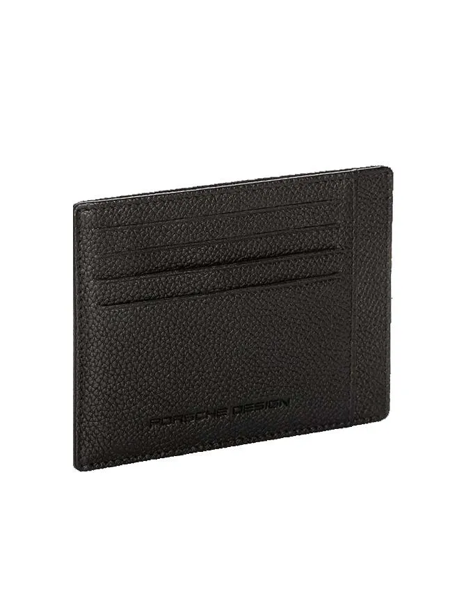 Porsche Design Voyager Porte-Cartes En Cuir 4Cc Noir - Achetez À Prix Outlet!