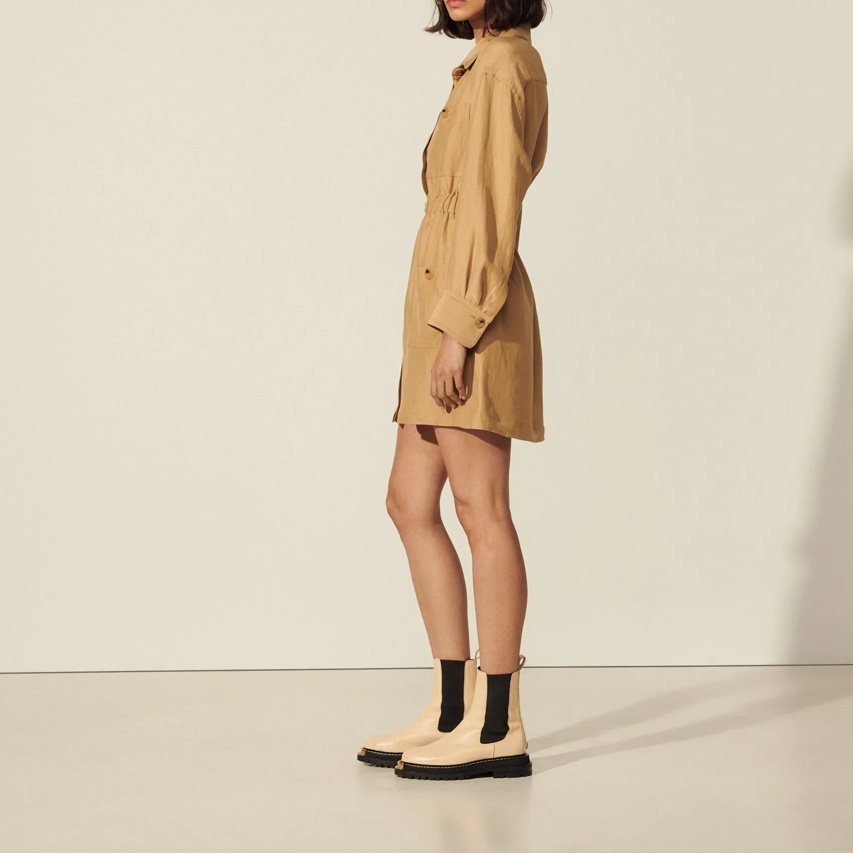 Robe faon chemise