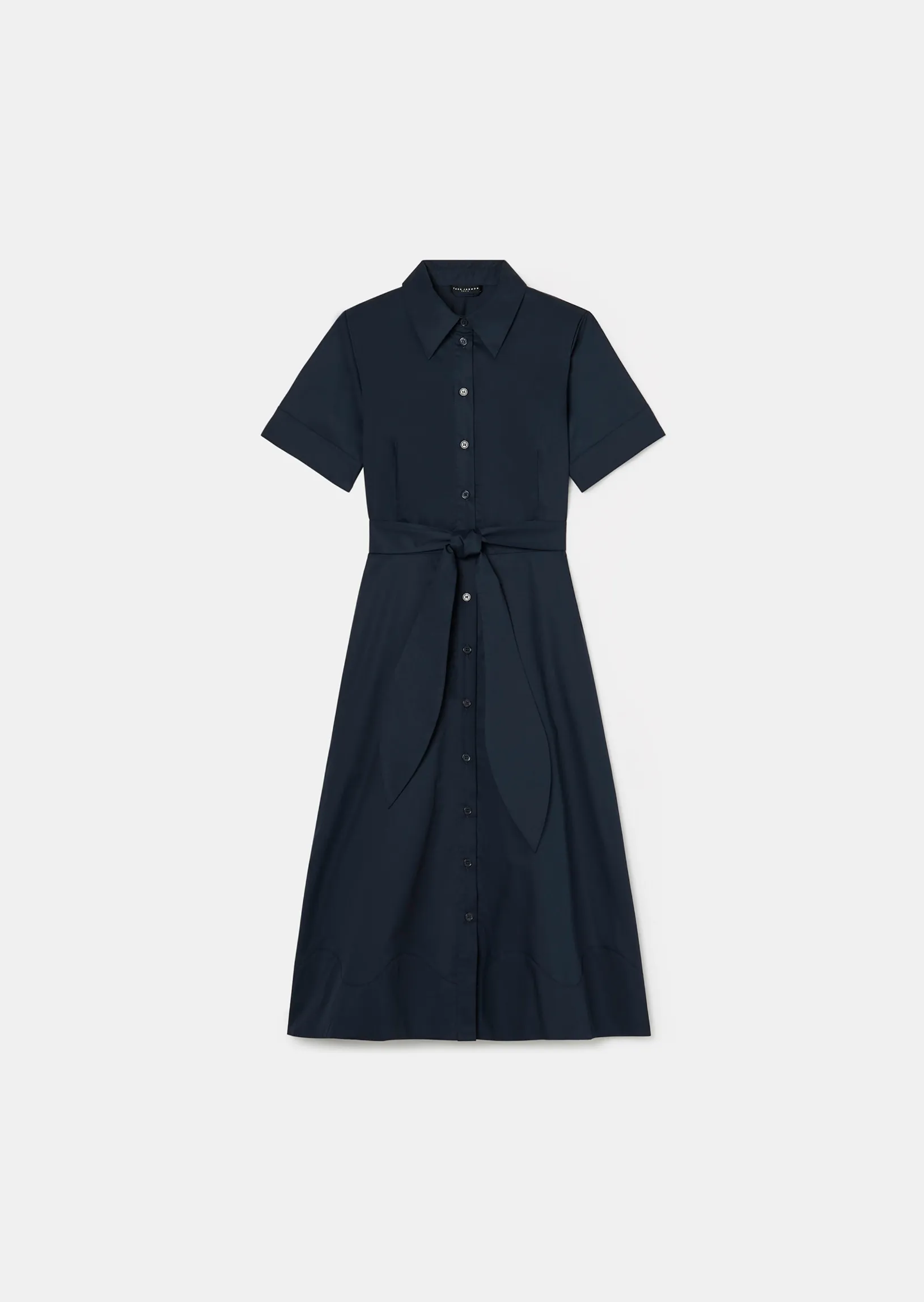 Robe Retronie bleu nuit en popeline