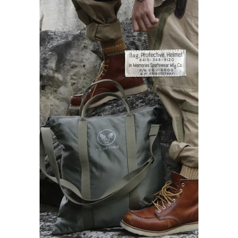 Sac "Helmet Bag" US Air Forces Olive Drab Kaki - In Memories Sportswear