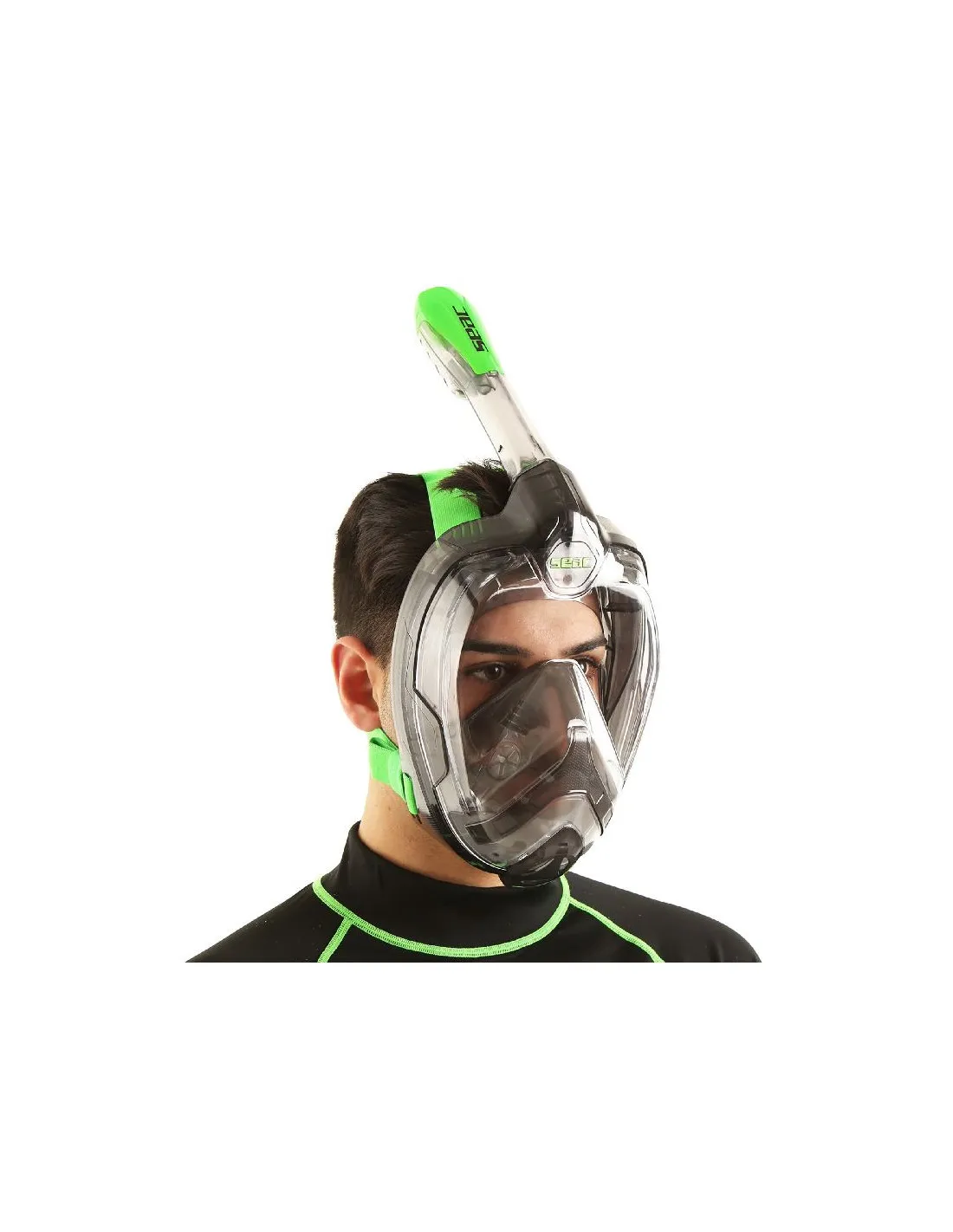 Seac Granfacial Magica Masque Sport/Fu Gris/Citron vert
