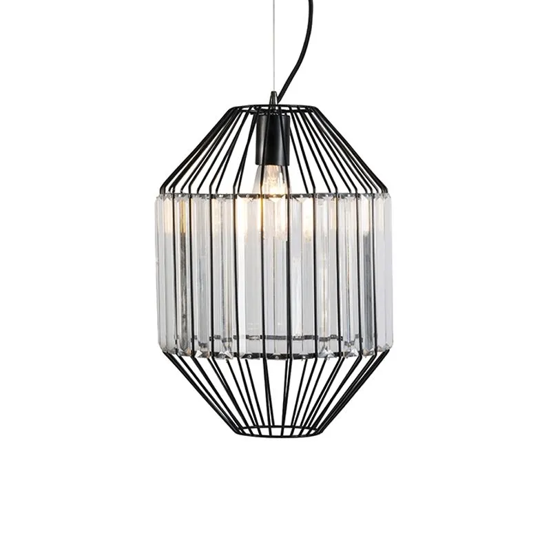Set de 3 lampes suspendues Fantasy 3 noir