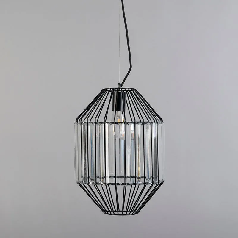 Set de 3 lampes suspendues Fantasy 3 noir